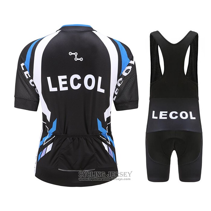 2021 Cycling Jersey Le Col Black Short Sleeve And Bib Short
